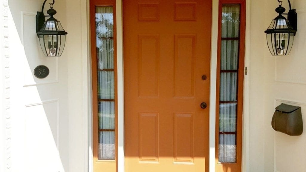 Residential Home - Metal Door